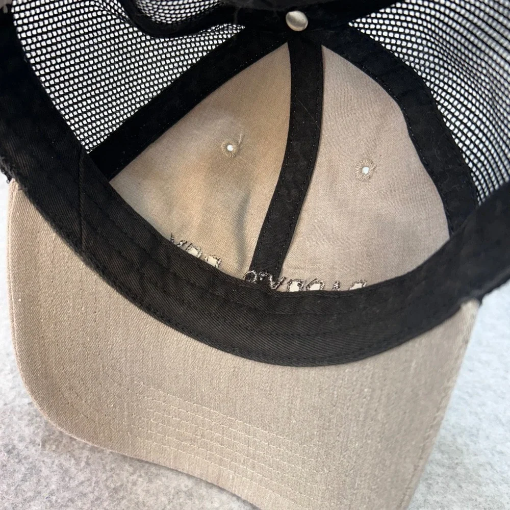 Daddy's Boy Kids Gray Caroline McCoy Trucker Hat Mesh Snapback OSFM